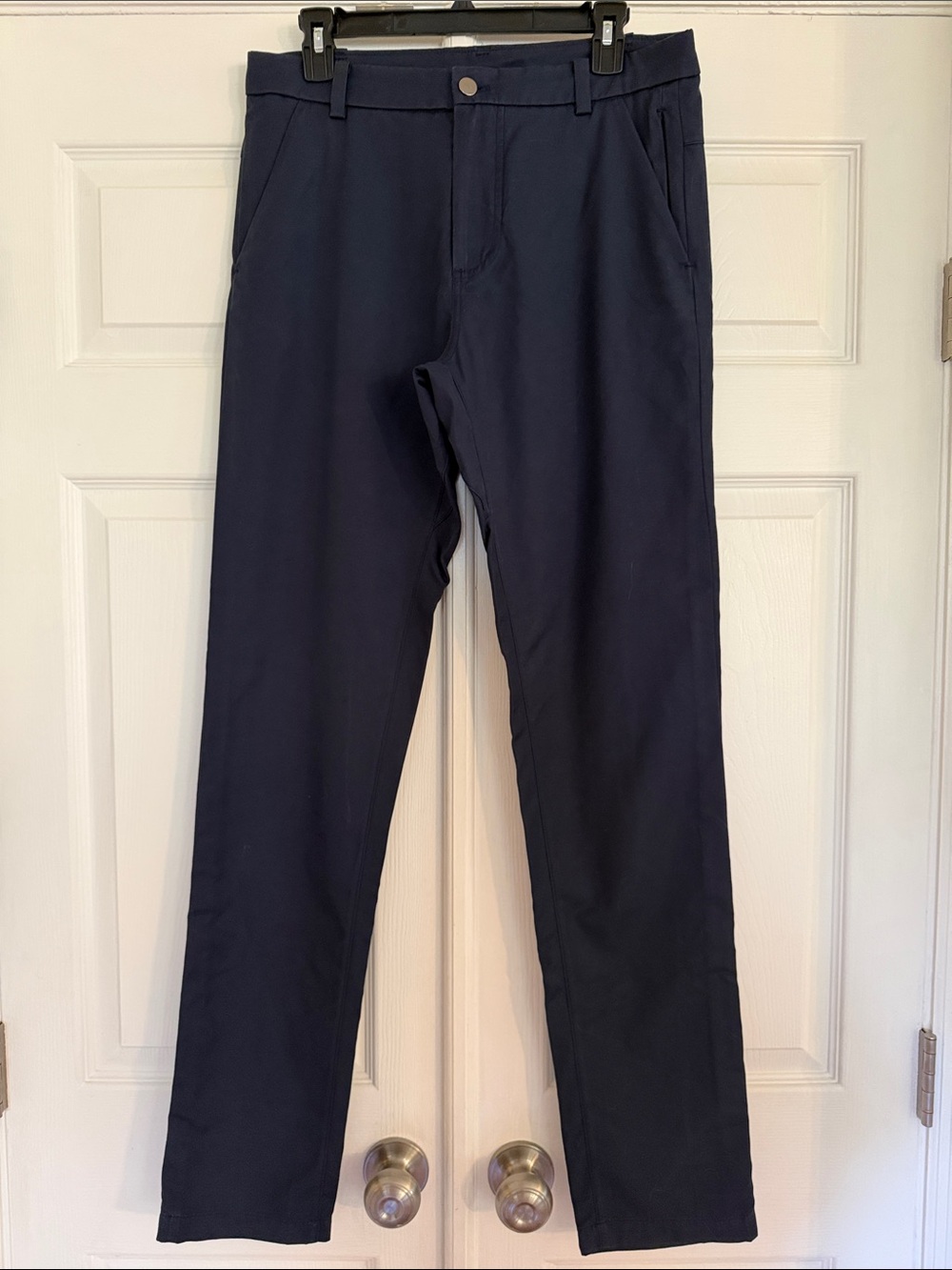 Lululemon Men's Navy Straight Fit Pants